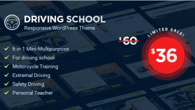 Photo of [Download-S2] Driving School v1.4.1 - WordPress Theme