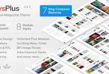 Photo of [Download-S2] NewsPlus v3.7.0 - News and Magazine WordPress theme