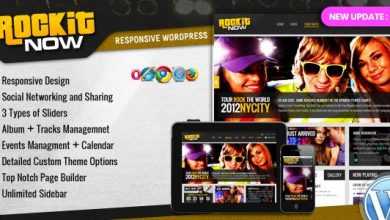 Photo of [Download-S2] Rockit Now v3.0 - Music Band WordPress Theme