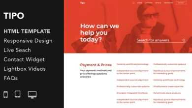 Photo of [Download-S2] Tipo v1.0 - Helpdesk and Documentation HTML5 Responsive Template
