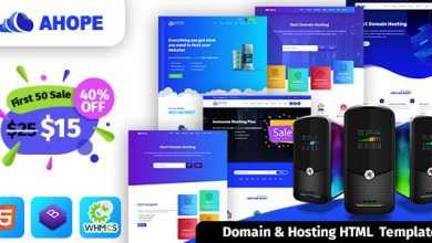 Photo of [Download-S2] Ahope v1.0 - Hosting Template With WHMCS