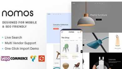 Photo of [Download-S2] Nomos v2.4.5 - Modern AJAX Shop Designed For Mobile And SEO Friendly (RTL Supported)
