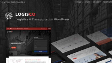 Photo of [Download-S2] Logisco v1.0.3 - Logistics & Transportation WordPress