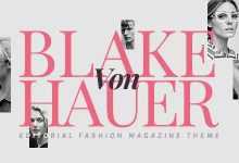 Photo of [Download-S2] Blake von Hauer v5.0 - Editorial Fashion Magazine Theme