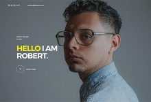 Photo of [Download-S2] Robert v1.0 - Creative Personal Onepage HTML Template
