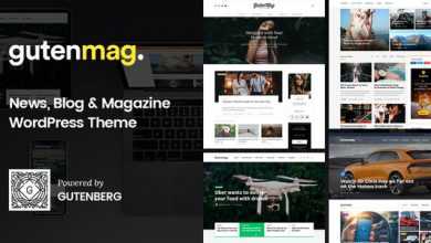 Photo of [Download-S2] GutenMag v1.1.6 - Gutenberg Theme for Magazine and Blog