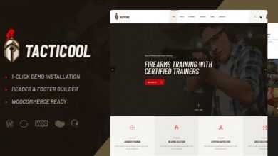 Photo of [Download-S2] Tacticool v1.0 - Shooting Range & Gun Store WordPress Theme