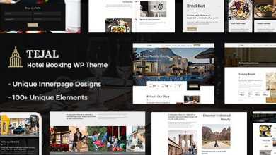Photo of [Download-S2] Tejal v1.5 - WordPress Hotel Booking Theme