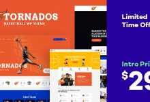 Photo of [Download-S2] Tornados v1.0.0 - Basketball NBA Team WordPress Theme