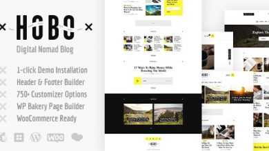 Photo of [Download-S2] Hobo v1.0.2 - Digital Nomad Travel Lifestyle Blog WordPress Theme