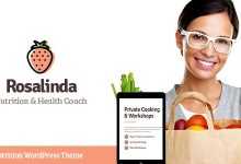 Photo of [Download-S2] Rosalinda v1.0.2 - Health Coach & Vegetarian Lifestyle Blog WordPress Theme