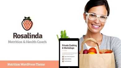 Photo of [Download-S2] Rosalinda v1.0.2 - Health Coach & Vegetarian Lifestyle Blog WordPress Theme