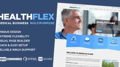 Photo of [Download-S2] HEALTHFLEX v1.6.3 - Medical Health WordPress Theme