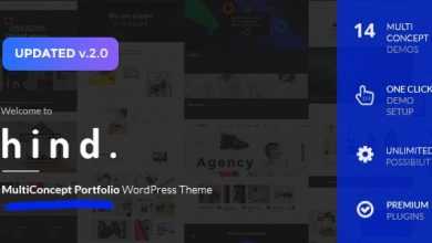 Photo of [Download-S2] Hind v2.0.4 - Multi-Concept Portfolio & Photography WordPress Theme