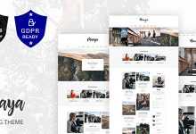 Photo of [Download-S2] Maaya Blog v1.7 - Travel Blog, Personal Blog