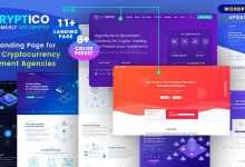 Photo of [Download-S2] Cryptico v1.4.5 - ICO Crypto Landing & Cryptocurrency Theme
