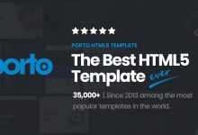 Photo of [Download-S2] Porto v7.6 - Responsive HTML5 Template