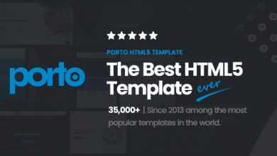 Photo of [Download-S2] Porto v7.6 - Responsive HTML5 Template