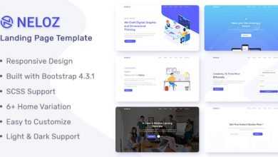 Photo of [Download-S2] Neloz v1.0.0 - Landing Page Template