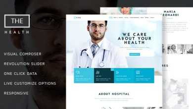Photo of [Download-S2] The Hospital v1.7 - One and Multi Page Health Theme