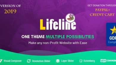 Photo of [Download-S2] Lifeline v6.0 - NGO Charity Fund Raising WordPress Theme