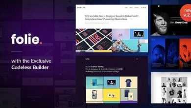 Photo of [Download-S2] Folie v2.6.1 - Creative Portfolio WordPress