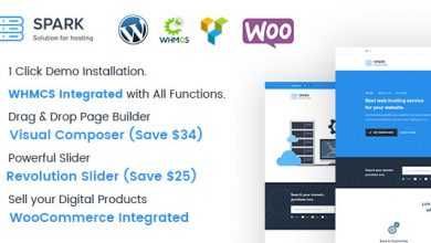 Photo of [Download-S2] Spark v2.2.3 - Responsive WHMCS Hosting WordPress Theme