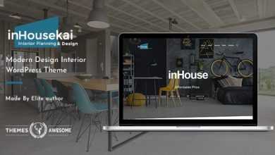 Photo of [Download-S2] Inhousekai v1.3 - Modern Design Interior WordPress Theme