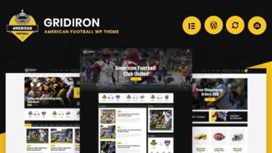 Photo of [Download-S2] Gridiron v1.0 - American Football & NFL Superbowl Team WordPress Theme