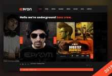 Photo of [Download-S2] Epron v2.0.0 - Music Theme for WordPress