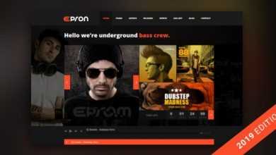 Photo of [Download-S2] Epron v2.0.0 - Music Theme for WordPress