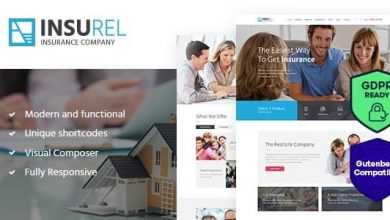 Photo of [Download-S2] InsuRel v1.6.2 - Insurance & Finance WordPress Theme