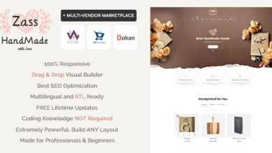 Photo of [Download-S2] Zass v3.6.9 - WooCommerce Theme for Handmade Artists and Artisans