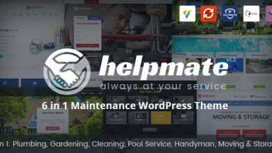 Photo of [Download-S2] Helpmate v1.1.3 - 6 in 1 Maintenance WordPress Theme