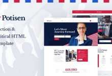 Photo of [Download-S2] Potisen v1.0 - Election & Political HTML Template
