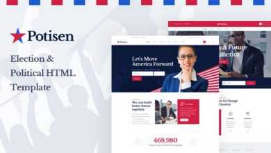 Photo of [Download-S2] Potisen v1.0 - Election & Political HTML Template