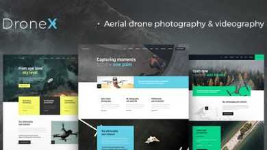 Photo of [Download-S2] DroneX v1.1.0 - Aerial Photography & Videography WordPress Theme