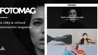 Photo of [Download-S2] Fotomag v2.0.1 - A Silky Minimalist Blogging Magazine WordPress Theme