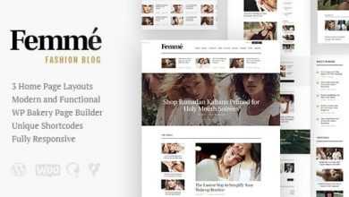 Photo of [Download-S2] Femme v1.2.3 - An Online Magazine & Fashion Blog WordPress Theme