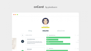 Photo of [Download-S2] cvCard WP v1.4.2 - Responsive vCard WordPress Theme
