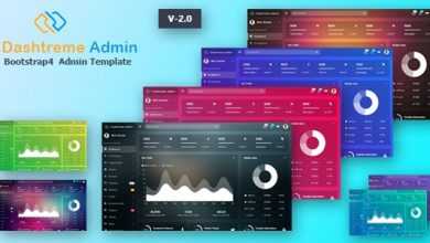 Photo of [Download-S2] Dashtreme v2.0 - Multipurpose Bootstrap4 Admin Template