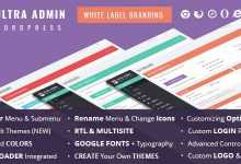 Photo of [Download-S1] Ultra WordPress Admin Theme v9.1