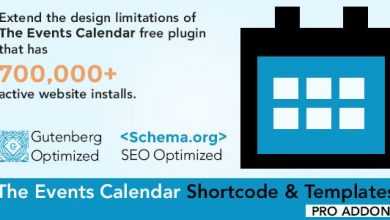 Photo of [Download-S1] The Events Calendar Shortcode and Templates Pro v2.3