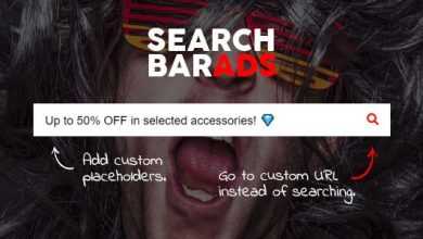Photo of [Download-S1] Search Bar Ads v1.0.0 - WooCommerce Plugin