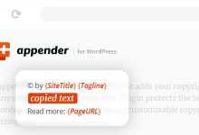 Photo of [Download-S1] Appender v1.0.1 - Copycat Content Protection for WordPress
