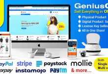 Photo of [Download-S1] GeniusCart v1.7 - Single or Multivendor Ecommerce System with Physical and Digital Product Marketplace