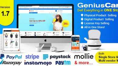 Photo of [Download-S1] GeniusCart v1.7 - Single or Multivendor Ecommerce System with Physical and Digital Product Marketplace