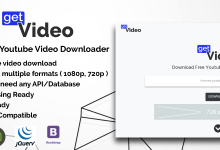 Photo of [Download-S1] GetVideo v1.0 - NodeJS Youtube Video Downloader