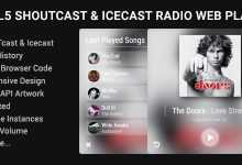 Photo of [Download-S1] HTML5 Shoutcast & Icecast Radio Web Player v1.2