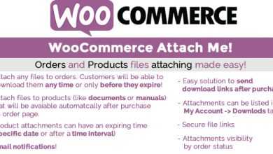 Photo of [Download-S1] WooCommerce Attach Me! v1.78